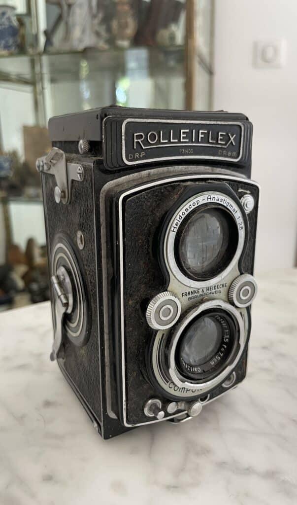 Achat ancien appareil photo ROLLEIFLEX - Brocante M. Morales - Cannes